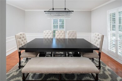 Formal Dining Room off the kitchen