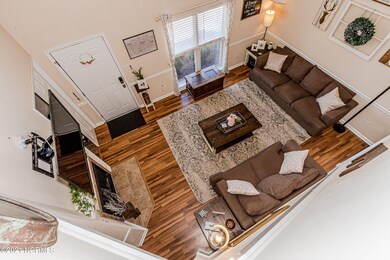 Living Room ariel view