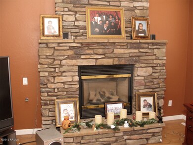 Stone Fireplace