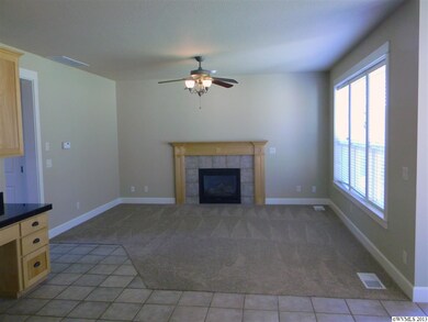 Great room open to kitchen and informal dining are