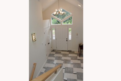 Entry with marble floors