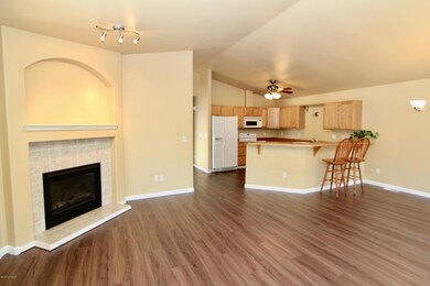 Living space with Fireplace