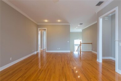Upstairs Great room - 12ft ceilings, crown molding