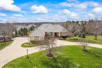 Front of home - aerial