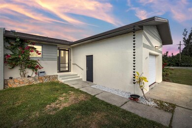 Front of the home with one car garage