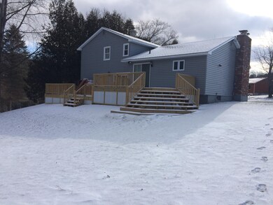 rear of house