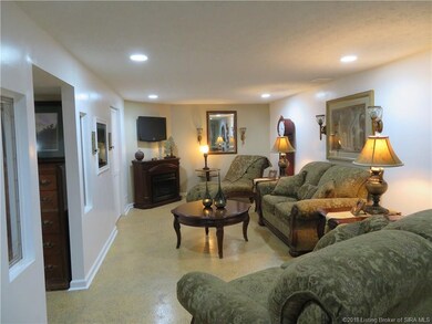 Family Room in the Basement