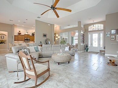 GREAT ROOM WITH BEAUTIFUL TILE FLOORING! TILE THRO
