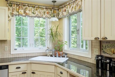 Tiled counter tops and back splash....