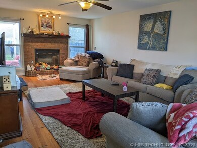 Living room, looking from front of house