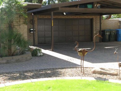 front carport & garage