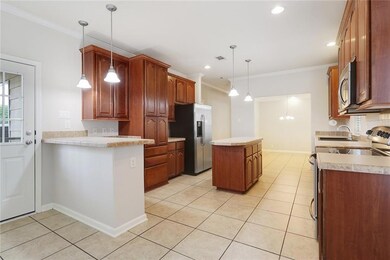 KITCHEN VIEWED TOWARD DINING AREA..DOOR LEADS TO B