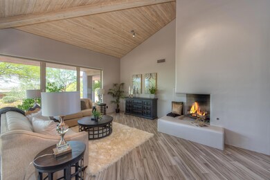 Living Room with Gas Fireplace