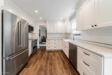 Totally updated with stainless steel appliances