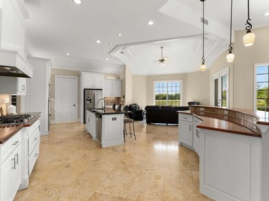 The chef’s kitchen is a showstopper, complete with