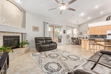 Large, open great room.
