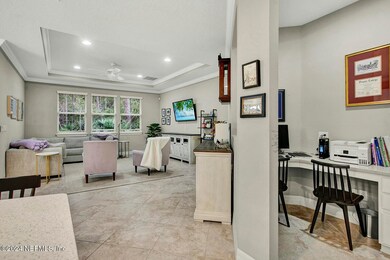 Work Station/Family Room View
