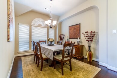 Formal dining room. All window coverings included.