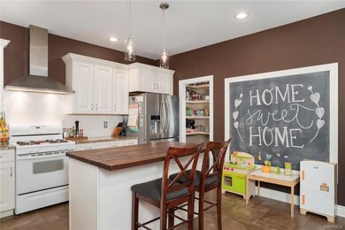 Large walk-in kitchen pantry for plenty of storage