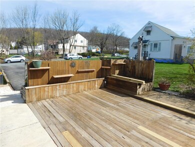 Deck Area in the Front of the Home