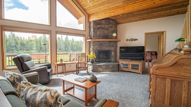 Wood Burning Fireplace