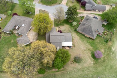 Plenty of mature trees for privacy, with just enou