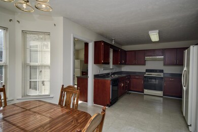 Kitchen with eat-in area