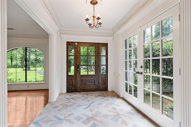 Just inside the front door, you get a glimpse of t