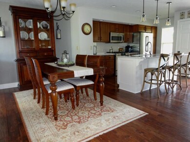 Kitchen and eating area