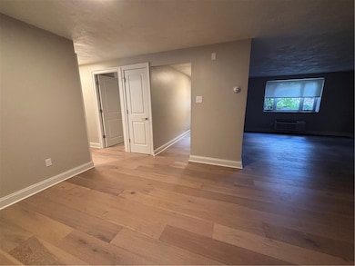 Dining area/living room and kitchen entrance