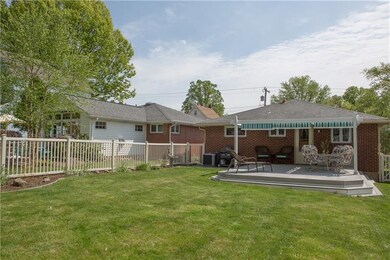 Enjoy the fenced in back yard