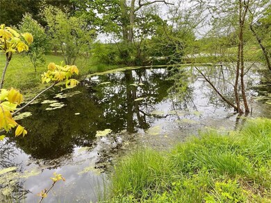Nice small pond on the property would make a great watering spot for horses!