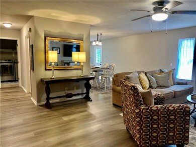 Open floorplan, still very cozy and welcoming.