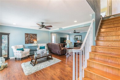 Family Room /Stairway