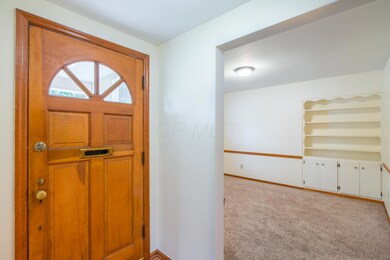 Entry way looking into Dining room