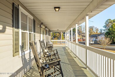 Covered porch