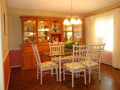 DINING RM WITH BEAUTIFUL HUTCH