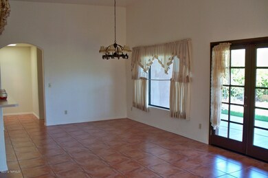 Large family and dining room.