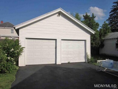2 stall detached garage