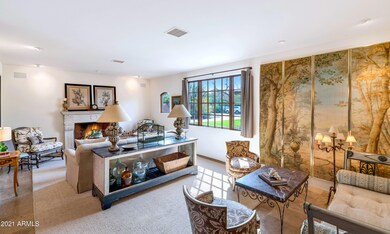 Intimate and Charming Living Rm