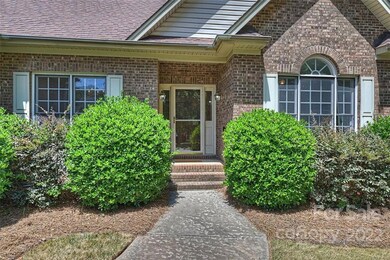 Graceful Front Entrance