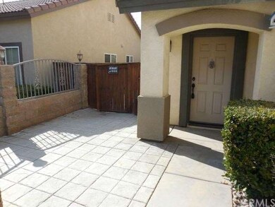 Private courtyard entry