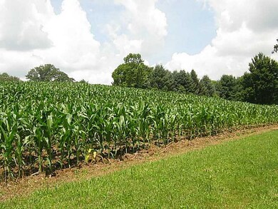 Exterior Front. Corn field.