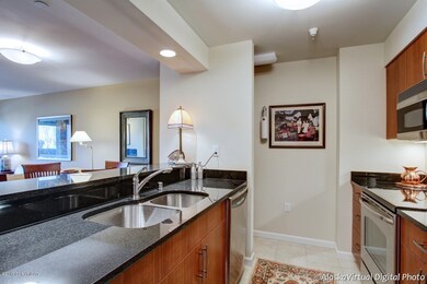 Cherry kitchen with granite counters