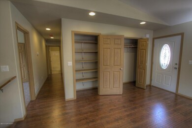 Entry, hall closet and pantry