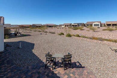 Back Yard with additional pavers