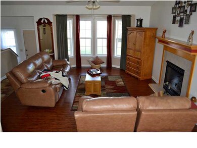 Enjoy the gas fire place in living room.
