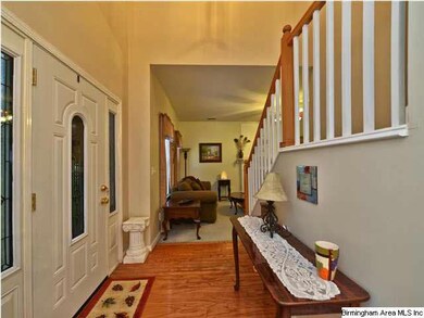 Inviting entryway into home.