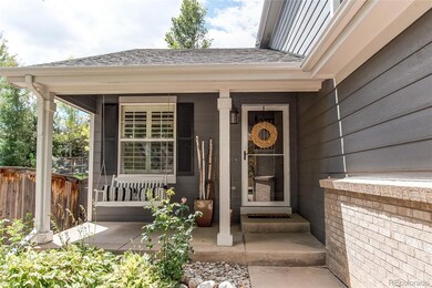 Seller open up front porch by removing railing. Looks so much better! New screen door too! Porch swing included:)