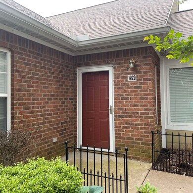 Front entrance to great room of home.